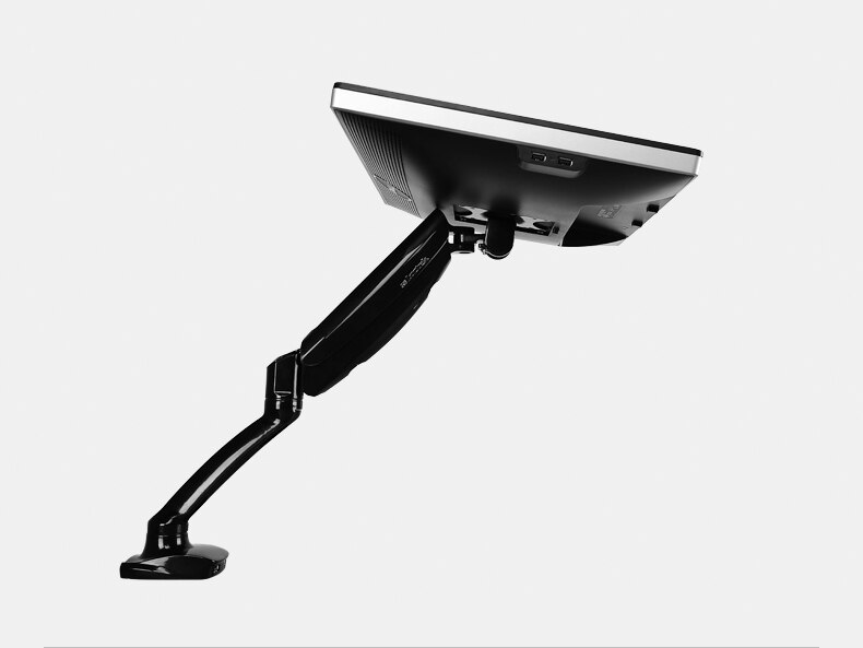 Loctek DLB502 Gas Spring Full Motion Desktop 10"-27" LCD LED Monitor Holder Arm Mount Bracket Loading 2-6.5kgs VESA 75/100mm