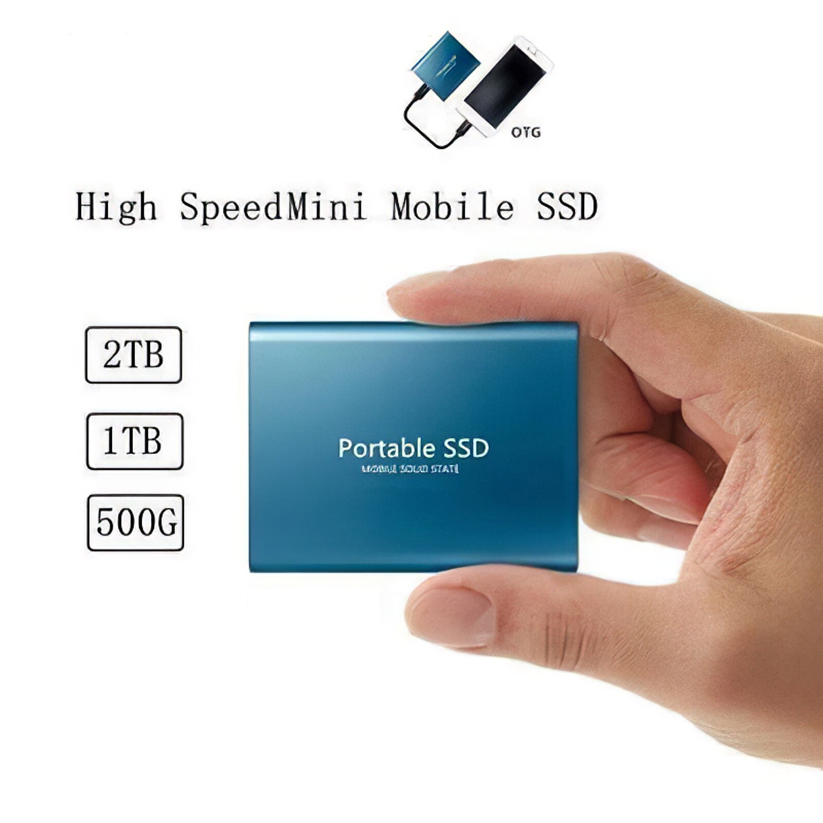 External SSD Portable SSD 500GB 1TB 2TB External S... – Vicedeal