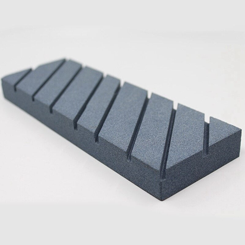 Flattening Stone For Whetstone Silicon Carbide Lapping Stone With Grooves Coarse Grinding Lapping Plate Flattener Fixer