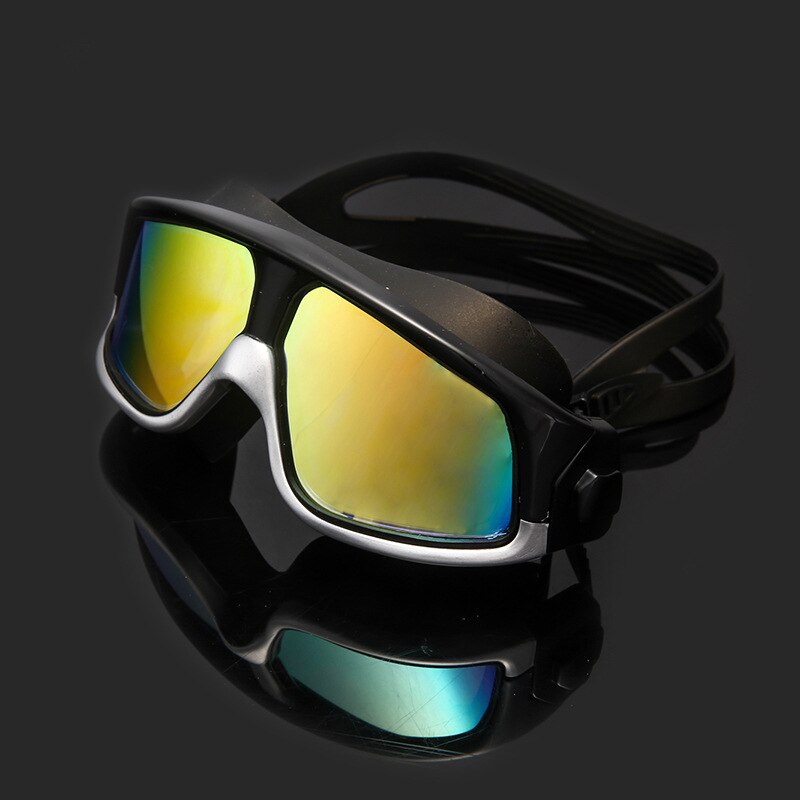 Sainteve 1pc plastic zwembril anti-condens glazen gegalvaniseerd waterdicht zwemuitrusting voor volwassenen accessoires