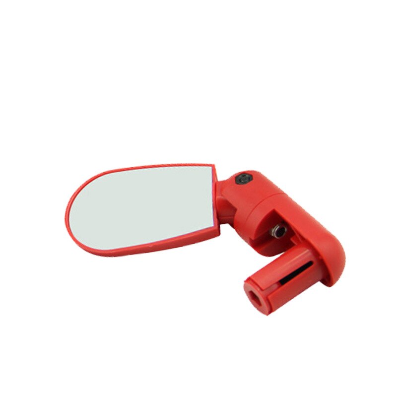 Rowerowe lusterko wsteczne kierownica roweru górskiego szeroki kąt tylne oko 360 stopni regulowany wioślarz bezpieczeństwa lusterka wsteczne RR7202: Czerwony