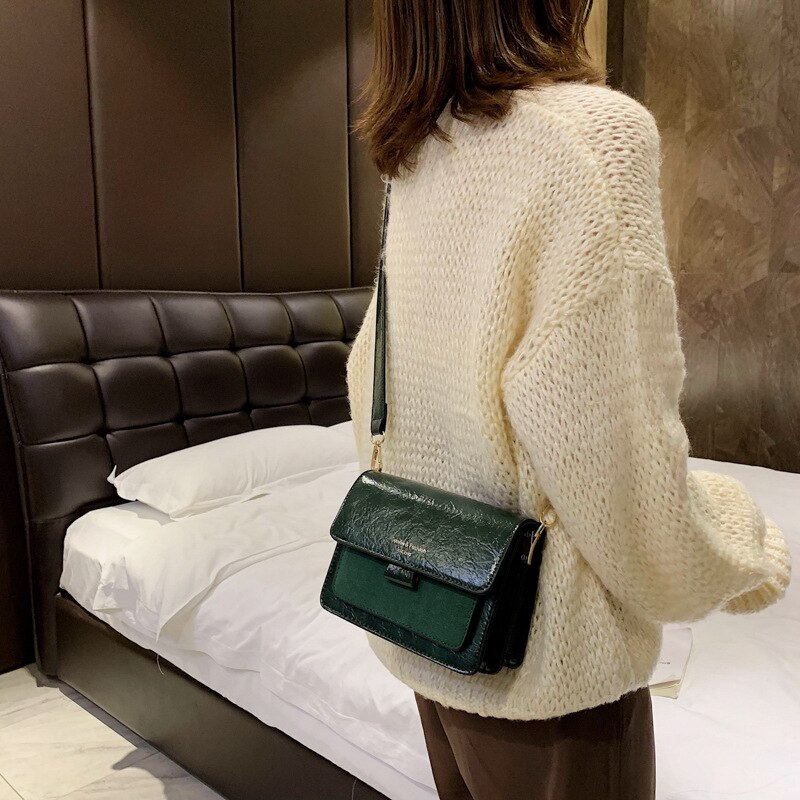 Vintage Kleine Schouder Messenger Crossbody Tassen voor Vrouwen Handtassen Mode Dames Clutch Casual Totes Vrouwelijke Portemonnee