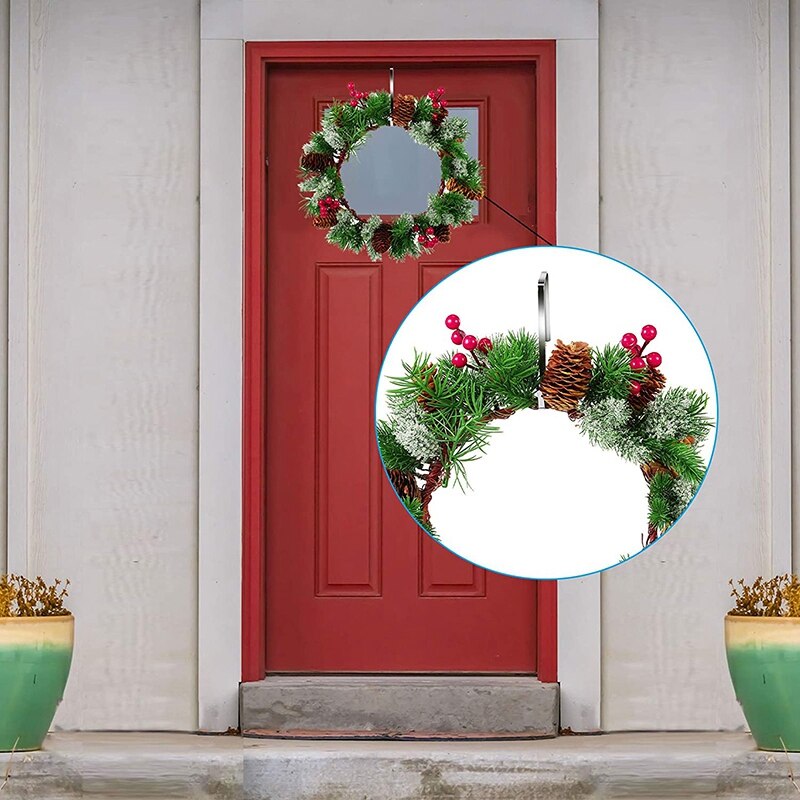 Adjustable over the Door Hook, Door Hanger Hanging Door Hooks over the Door Metal Hook Cabinet Door Single Hooks (20)