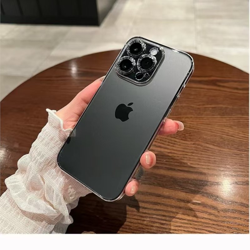 Voor iphone 15 Pro Case iphone 11 12 13 mini 14 15 16 Plus 16 Pro Max Cover Camera Bescherming Clear siliconen Case iphone 15 Pro