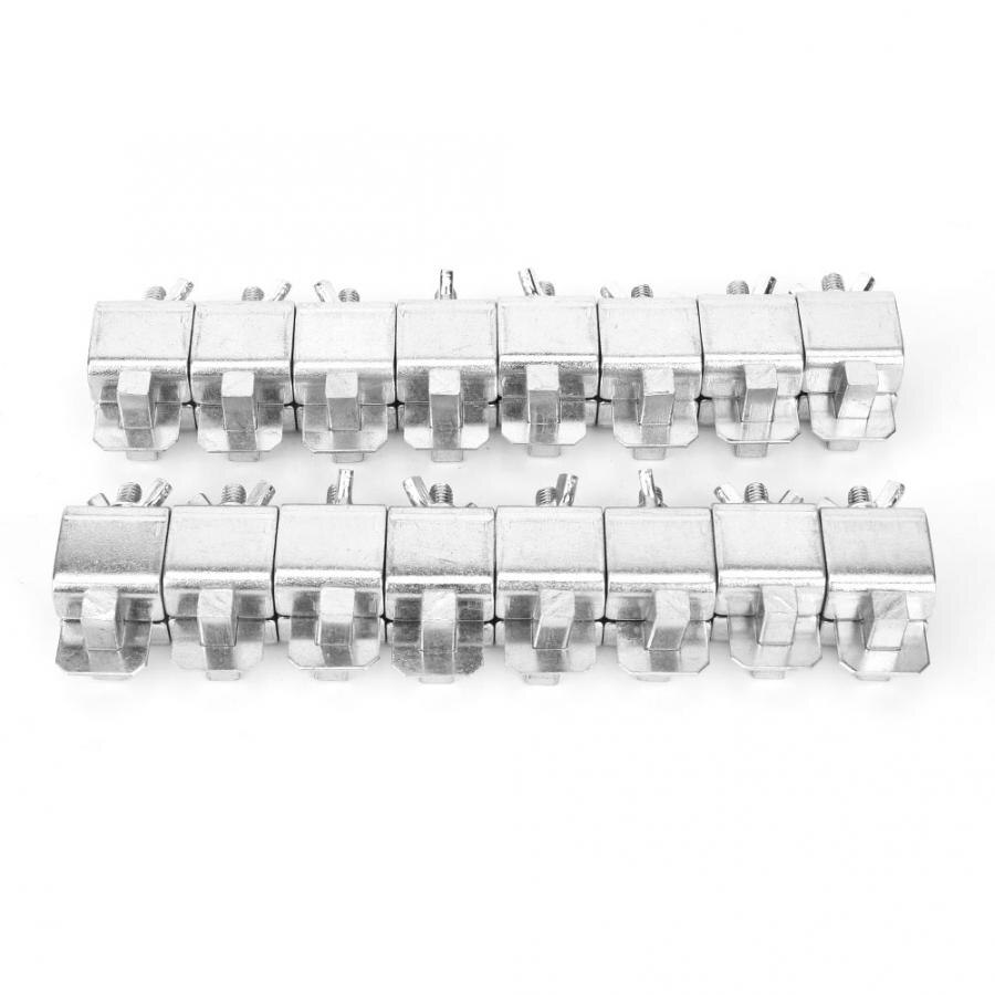 16pcs Welding Alignment locator Butt Welding Clamps for Sheet Metal Auto Car Truck Door Skin Panel Welding Accessories