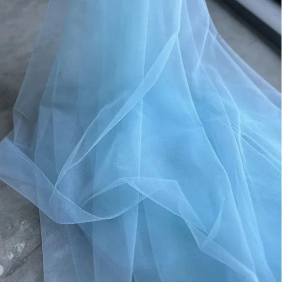 Versatile Soft Tulle Fabrics in Sage Green Blue Yellow for Wedding Decor Curtains Clothing Chair Backs and Encrypted Veils: Sakura Pink