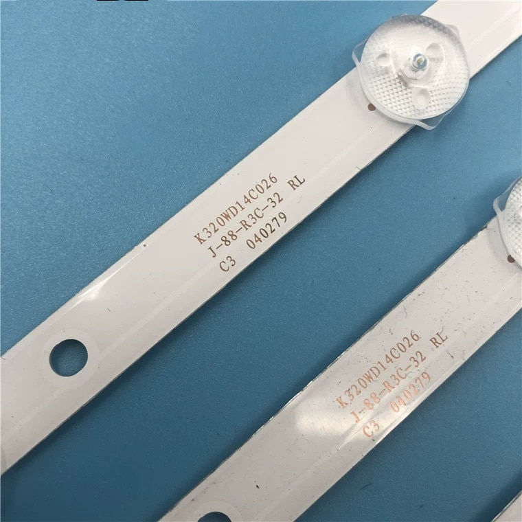 3pcs x 32 inch LED TV Backlight Strips 4708-K320WD-A4213K01 K32WD for TCL LE32D8800 screen K320WD8