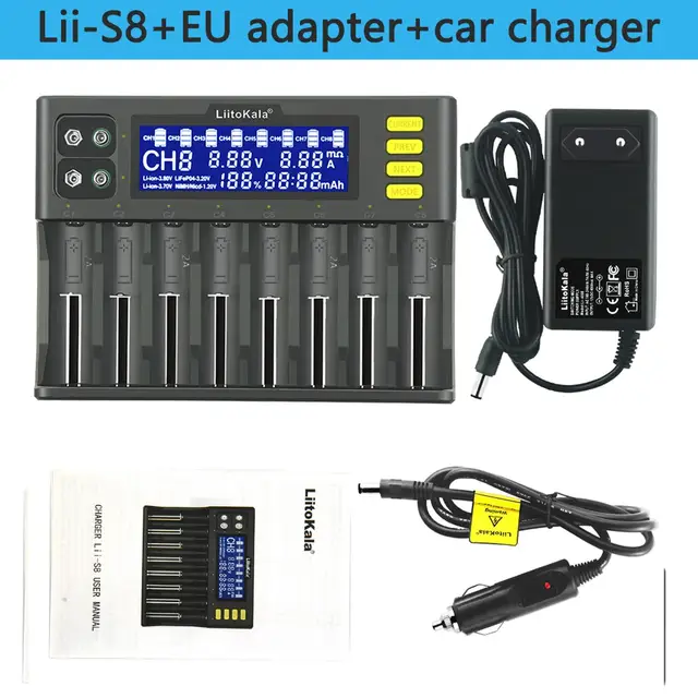 LiitoKala Lii-100B lii100 lii202 lii402 lii500 lii600 lii-500s Battery Charger: Other