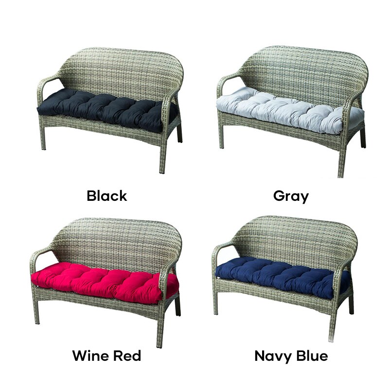 Zachte Bench Kussen Met Vaste Tie Lange Rechthoekige Swing Kussen Voor Ligstoel Tuinmeubelen Ligstoel 130*50Cm Effen i88