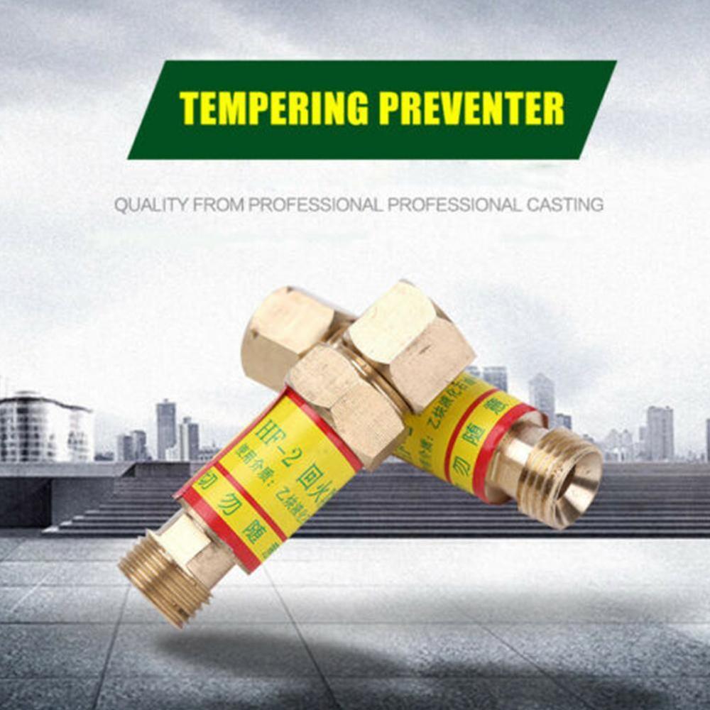Gas Welding Accessories Oxygen/Acetylene Check Valve Torch Buster Flame Flashback Welding/Cutting Arrestor U7X8
