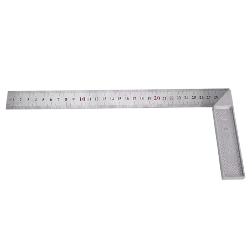 30cm/12 inch Metal Engineers Try Square Set Measurement Tool Right Angle 90 Degrees L Shape