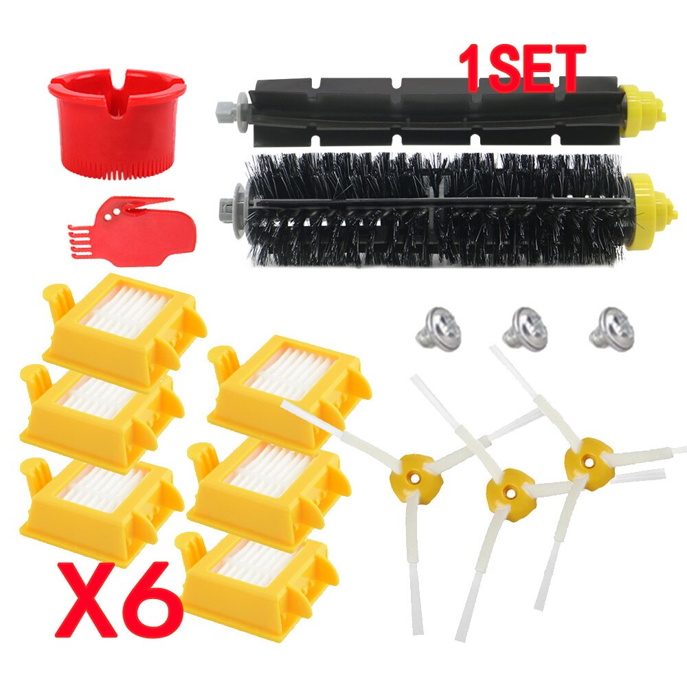 Rodillo de cepillo para IRobot Roomba, cepillo para IRobot Roomba Serie 700, kit 760, 770, 772, 774, 775, 776, 780, 782, 785, accesorios: Naranja