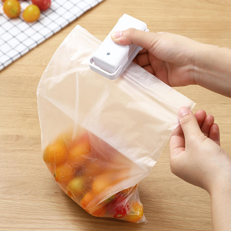 Beste Draagbare Mini Afdichting Huishoudelijke Machine Warmte Sealer Capper Voedsel Saver Voor Plastic Zakken Pakket Snack Bag Sealer Keuken