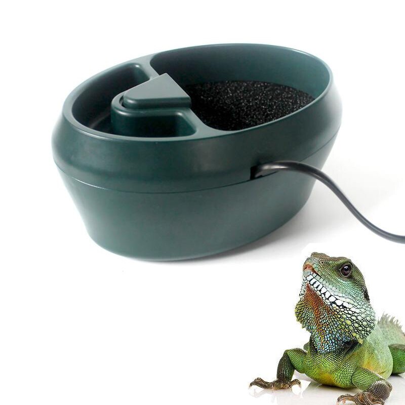 Fuente de agua potable para reptiles de 700ml, gotero automático, dispensador de agua para lagarto camaleón, terrario, suministros de alimentación