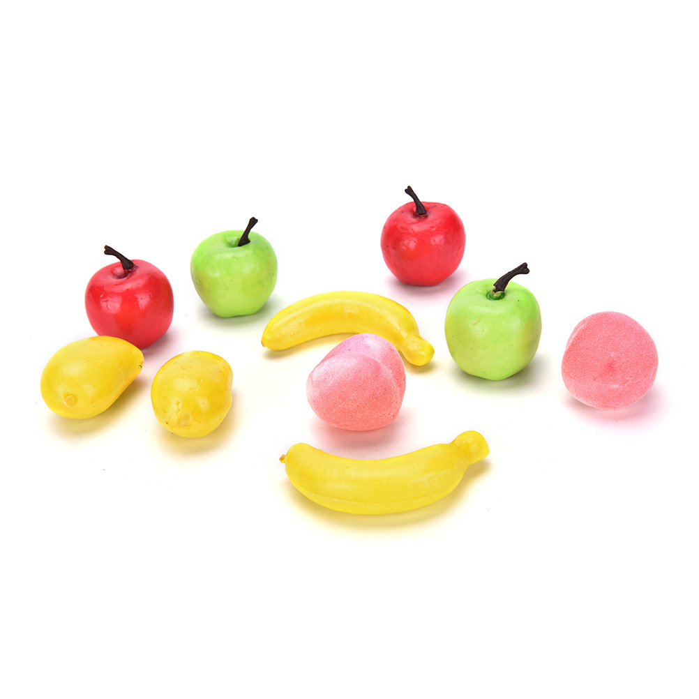 10PCS Artificial Decorative Plastic Fruit Home Decor Garden House Kitchen