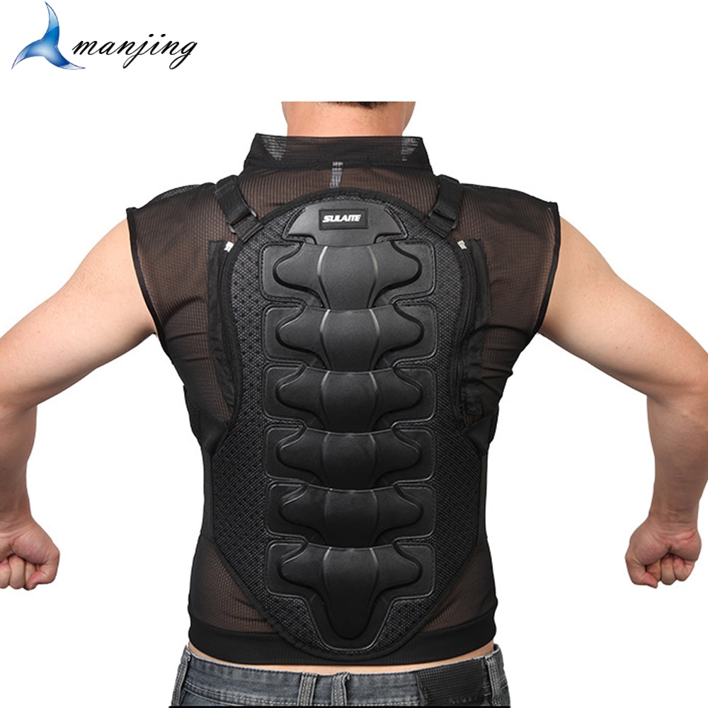 Adults Motorcycle Motocross Chest Spine protective gear summer mesh armor cross country vest anti falling armor Guard