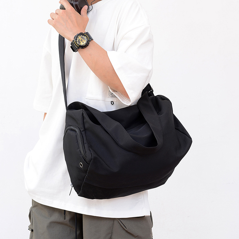 Nylon reistas met grote capaciteit voor heren Dames Enkele schouder Messenger Yoga Sporttas Mode Handtas Sporttassen