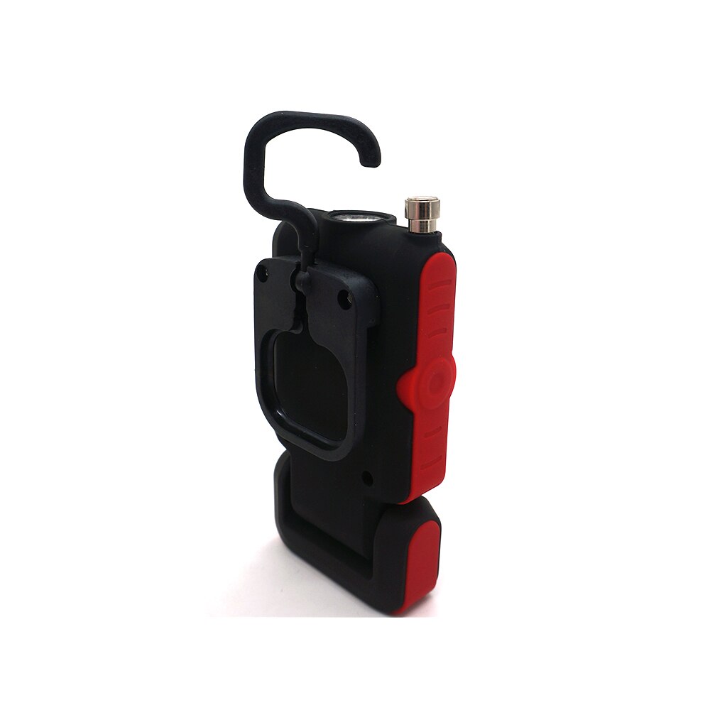 Aukelly usb oppladbar led arbeidslys magnetisk stativ krok garasje cob lampe bilreparasjonslommelykt med pick up tool magnet