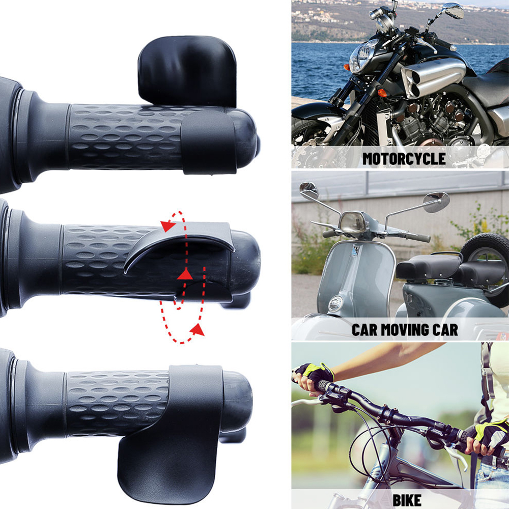 Manopole di assistenza per l'acceleratore dell'assistente del manubrio del motociclo Clip dell'acceleratore Booster della maniglia a risparmio di manodopera strumento di riposo manuale per il controllo della Ruise
