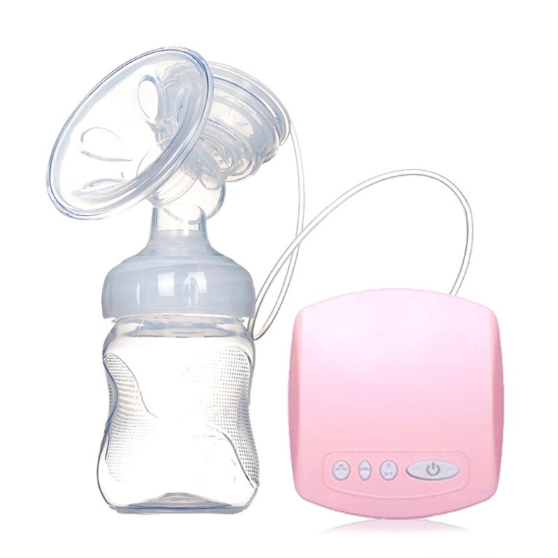 Elettrico Potente Singolo Seno Pompa USB Materna di Latte di Aspirazione Estrattore Del bambino Allattamento Al Seno Accessori Automatico Mungitore: rosa