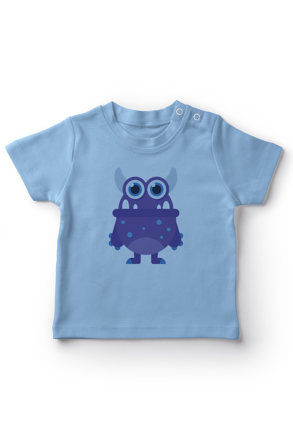 Angemiel bébé pierre monstre garçons bébé T-Shirt bleu