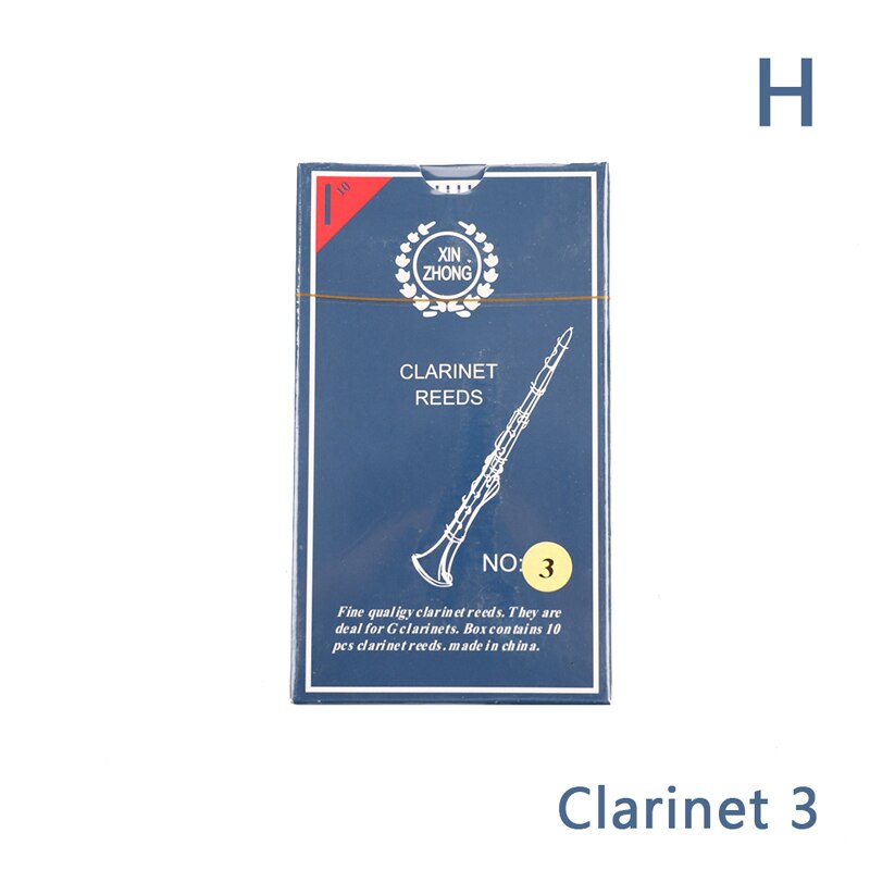 10Pcs Normaal Niveau G Altsaxofoon Sax Rieten Sterkte 2.5/ 3.0 Voor Beginners: H