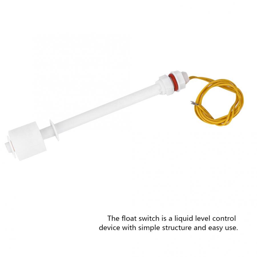 Flow Sensor 2pcs PP Plastic Float Switch Water Tank Pool Liquid Level Sensor Controller P13010 Float Switch