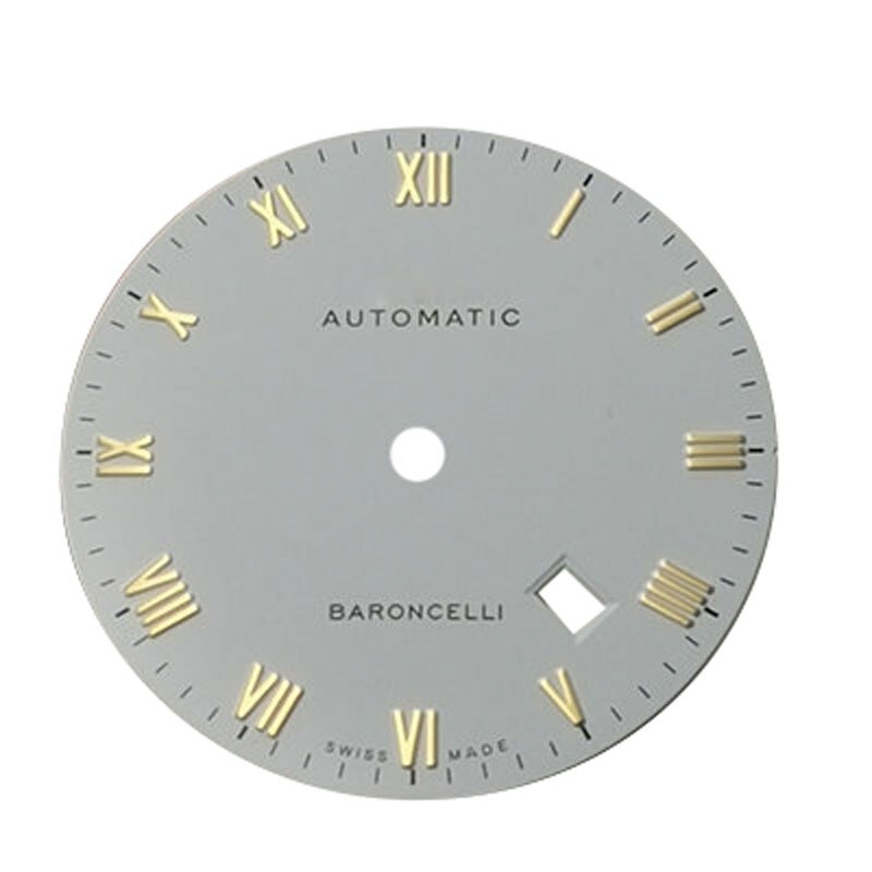 Reloj Mecánico M8600 para hombre, 34mm de diámetro, con texto, accesorios