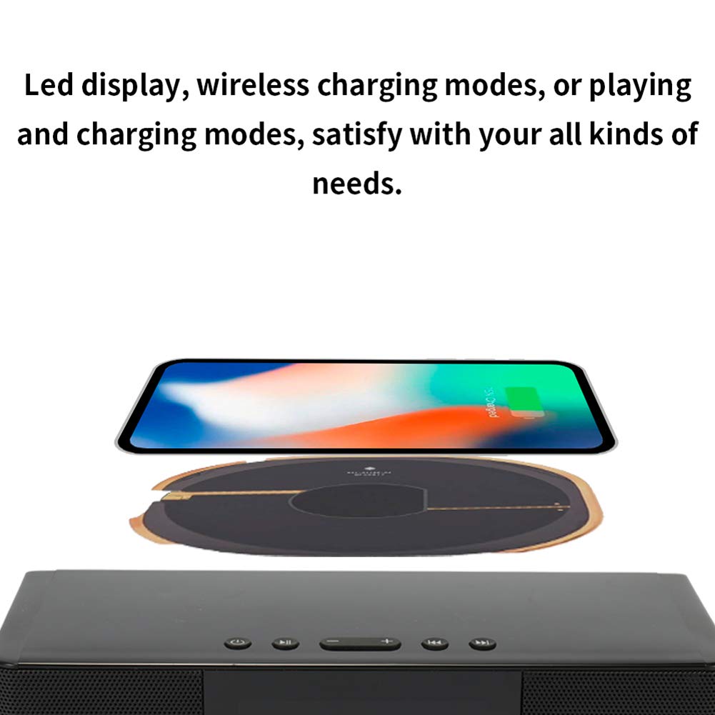 Wireless Charger 10W Bluetooth Speaker TV Home Theater Speaker Stereo Surround Sound Remote Control LED Smart Display Speaker