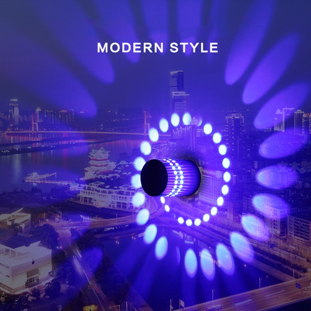 Färgglad spiral led downlight utanpåliggande led lampa spot light modern inomhus led spot belysning för hem ktv