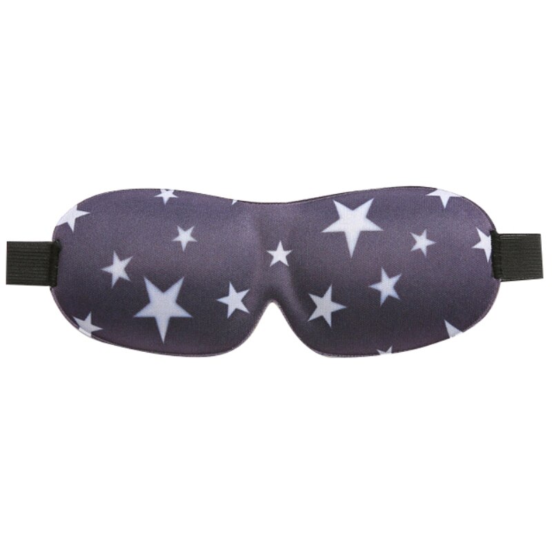 1Pc 3D Slaap Masker Traagschuim Slapen Oogmasker Eyeshade Cover Shade Eye Patch Vrouwen Mannen Zachte Draagbare Blinddoek reizen Eyepatch: 07