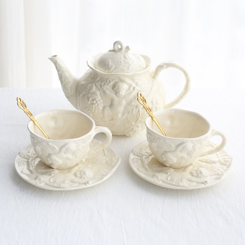 Tasses à expresso en céramique, Service à café Original, Service à thé anglais, Service à thé en porcelaine, tasses et soucoupes en céramique