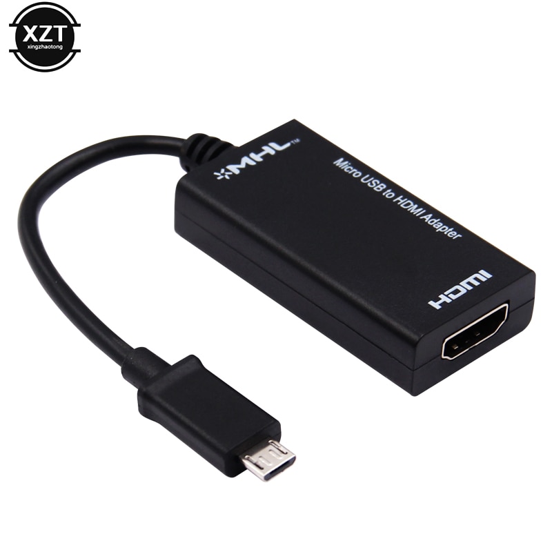 Mirco Usb Naar Hdmi Adapter Kabel Hd Tv Mhl 1080P Man-vrouw Adapter Voor Samsung Lg G2 G3 android Telefoon 5pin Naar Hdmi Converter