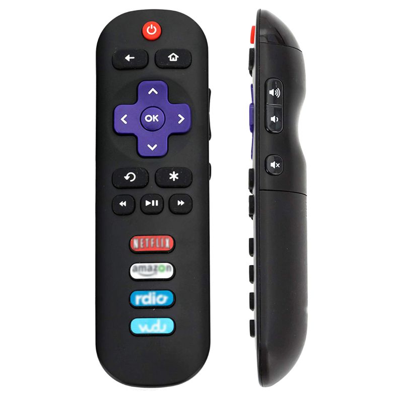 For TCL Roku TV RC280 28S3750 32S3750 Side Button Compatible Durable Wireless Remote Control Wireless Remote Control in