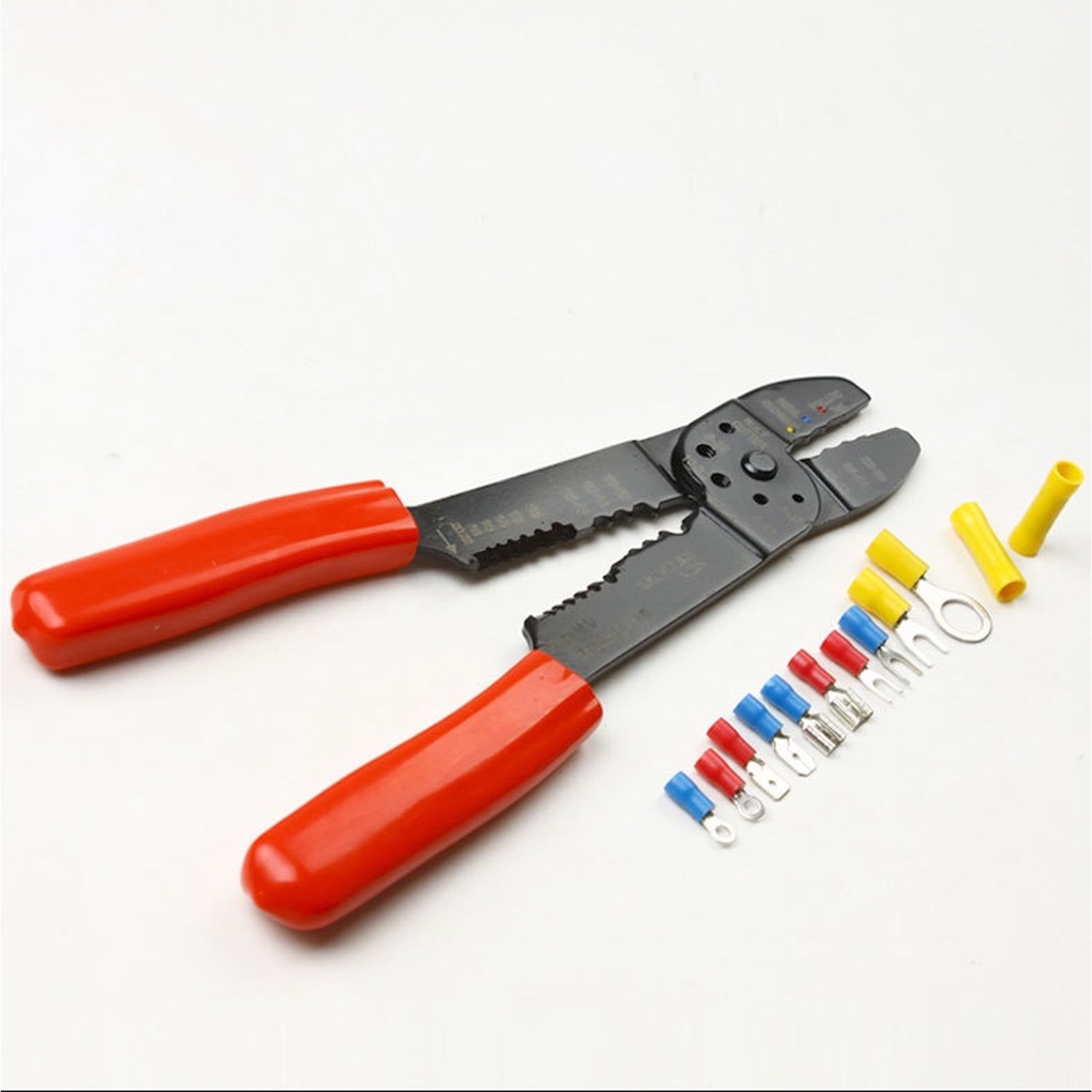 einstellen crimpen Zange Bausatz crimper faston mas Endgeräte und anschlüsse