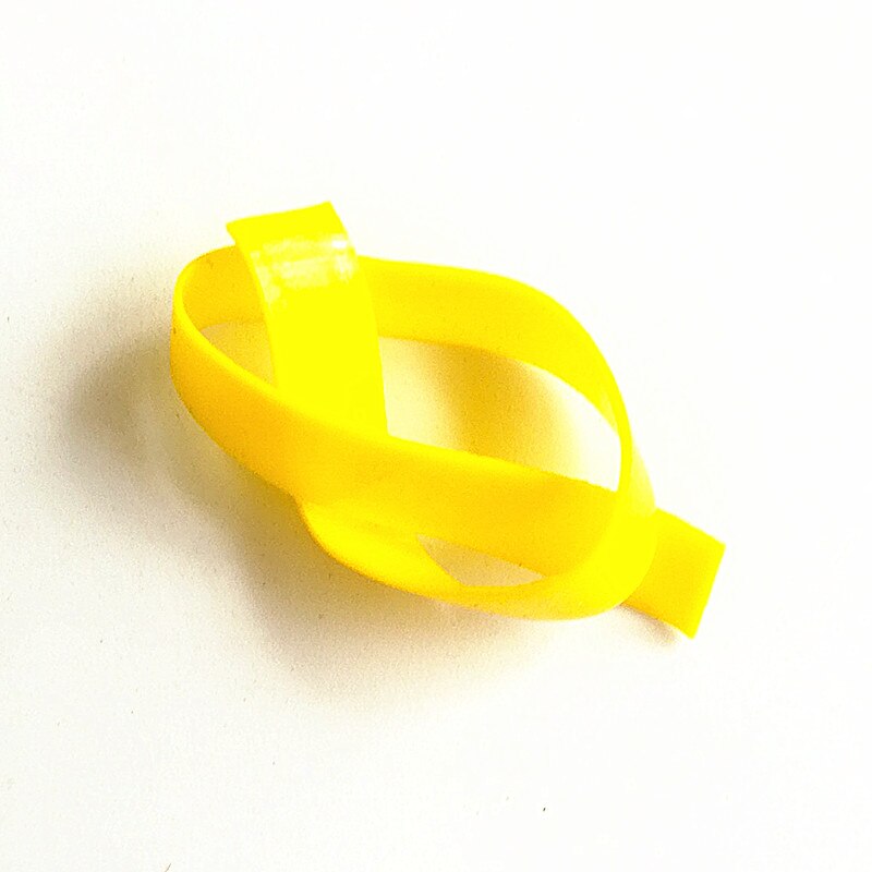 KKWEZVA 100 unids/bolsa de silicona, cindis, Mosca, Pupa, ninfa, gusano, envoltura corporal, piel, cedis Larvae/República Checa, ninfa, señuelo Scud, Material para atado de moscas: Amarillo