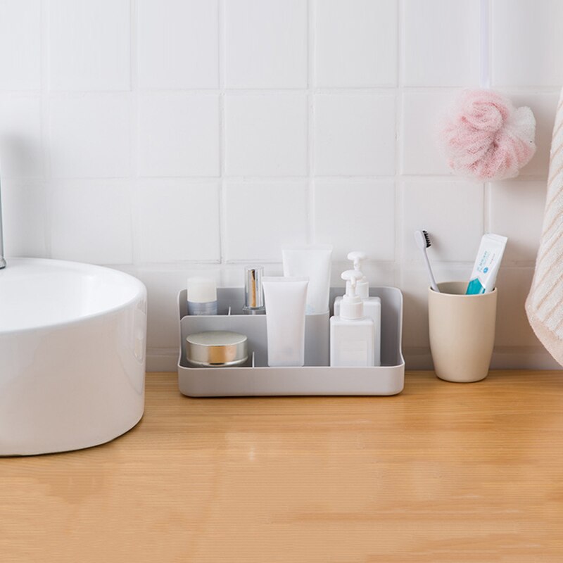 Plastic Storage Box Makeup Organizer Box Jewelry Container Make Up Case Cosmetic Office Boxes Make Up Container Boxes Bathroom