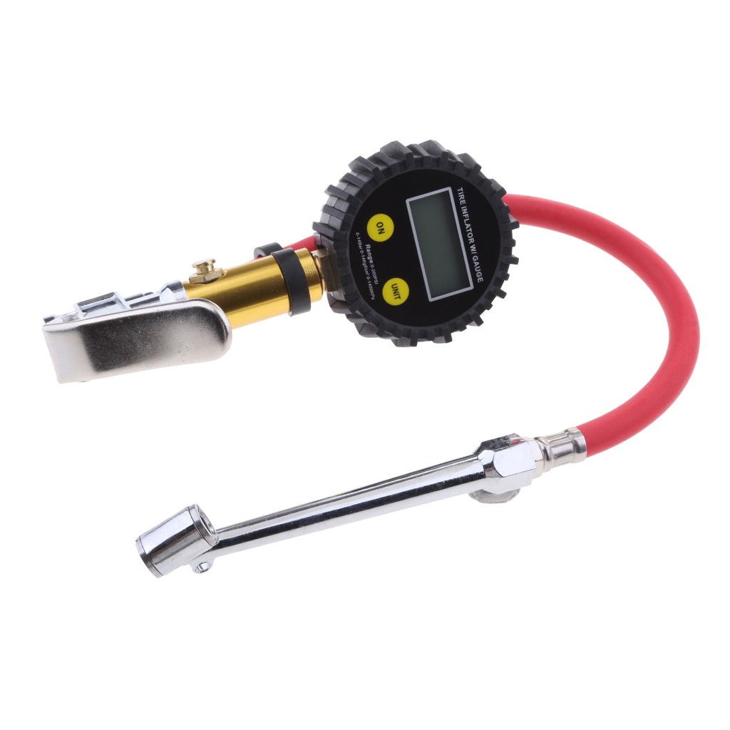 Car Auto Van Digital LCD Tyre Air Pressure Gauge T... – Grandado