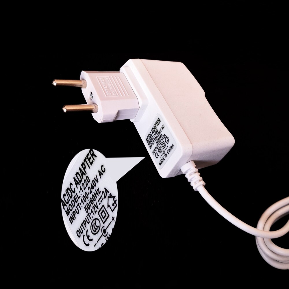 3V/12V AC/DC Adapter / Power supply with 6 ports output 3V/12V DC/Railway Layout/Railroad Layout/Train Layout: DC12V 2000mA EU Plug