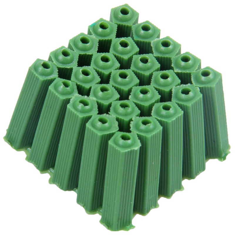 500 pièces vert maçonnerie vis fixation mur ancre bouchons 6mm x 27mm