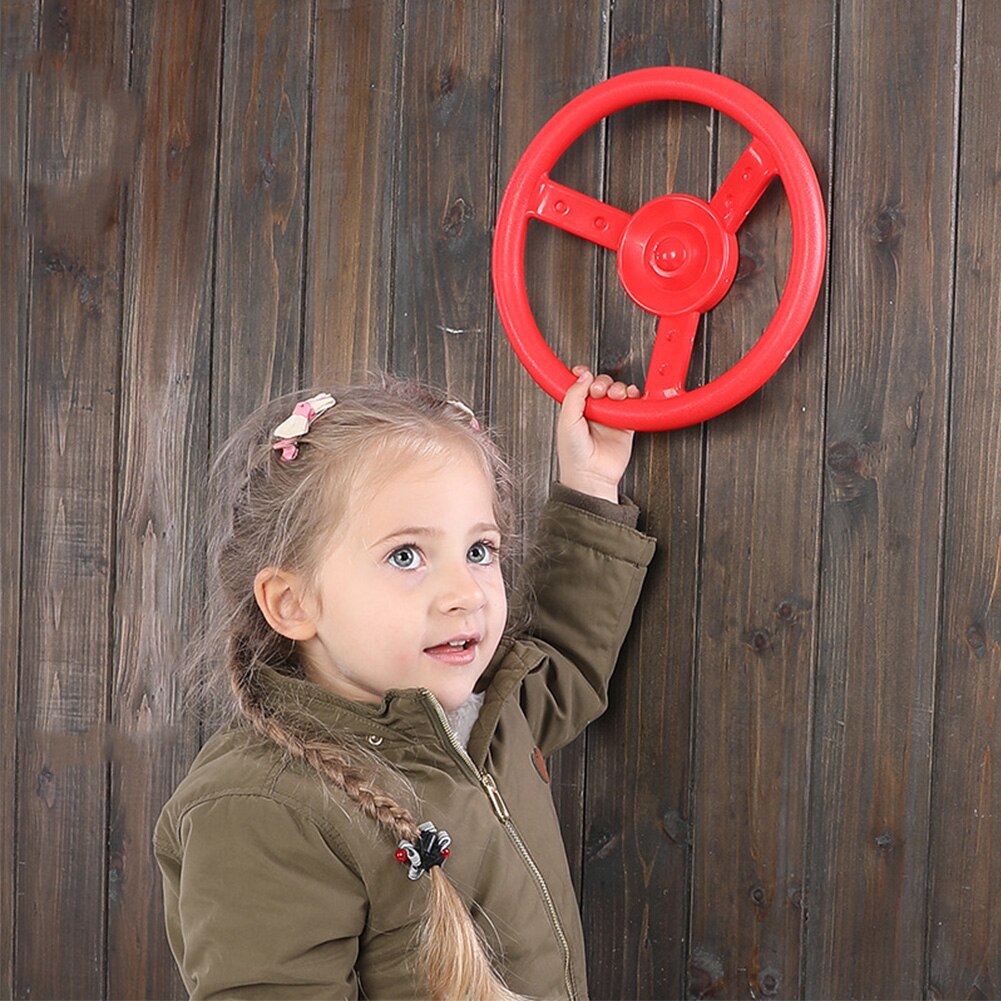 Outdoor Kids Speelgoed Piraat Wiel Swing Accessoire Installeren Tuin Klimrek Pretpark Lichtgewicht Fun