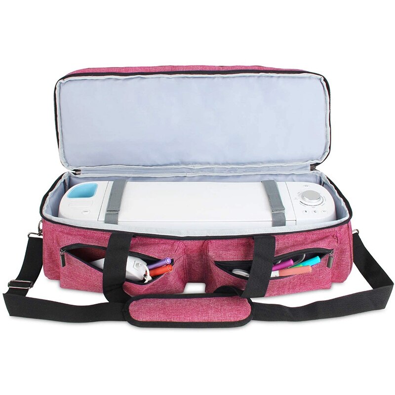 Is Suitable for Cricut Explore Air and Manufacturing Machine Handbags for Cricut Die Cutting Machines and Supplies Pink