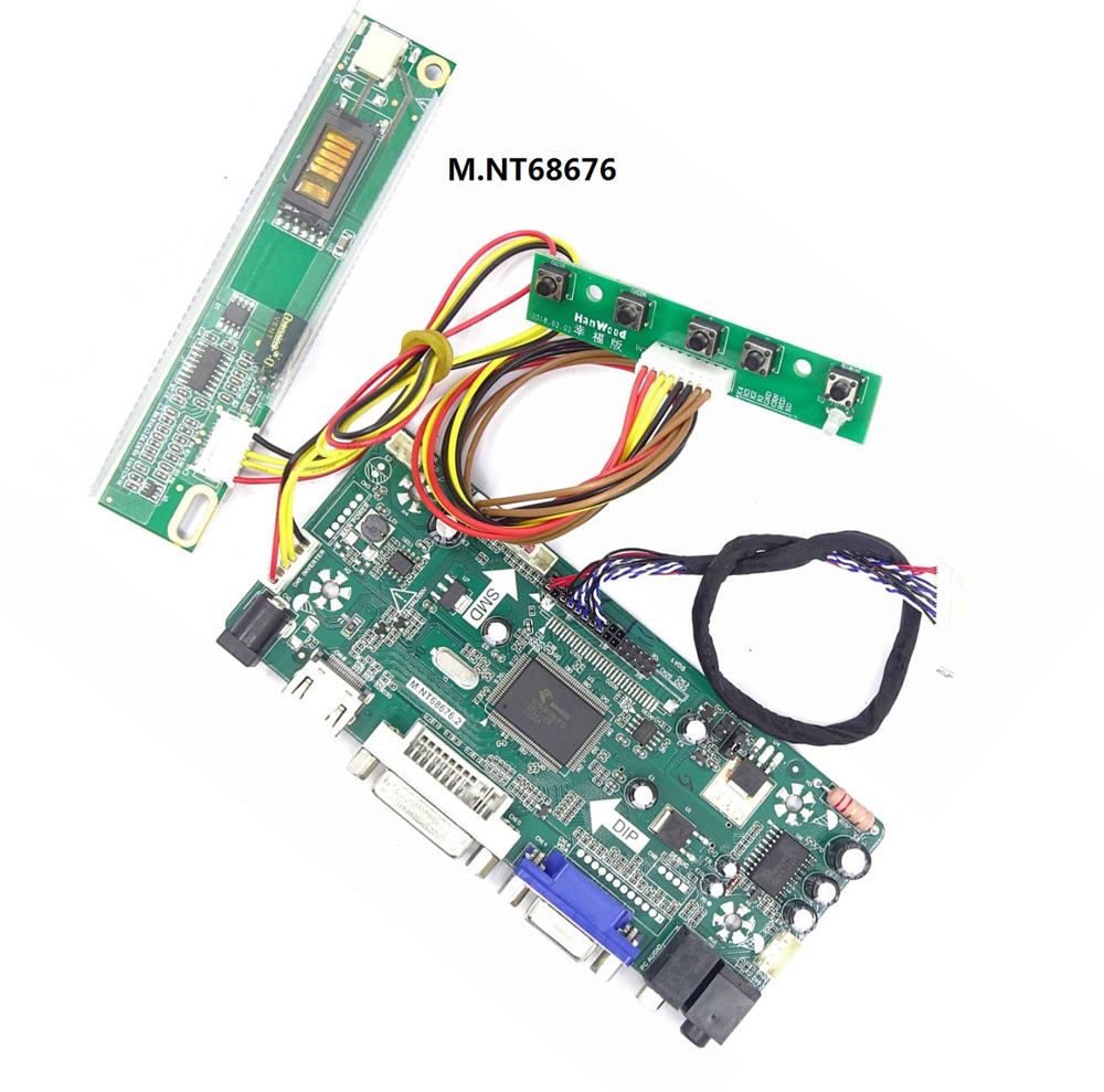 Kit voor N156B3-L0B/LP156WH1 (TL) (A3) VGA M. NT68676 1366X768 30pin LVDS display HDMI Screen Controller board 15.6 "LED LCD