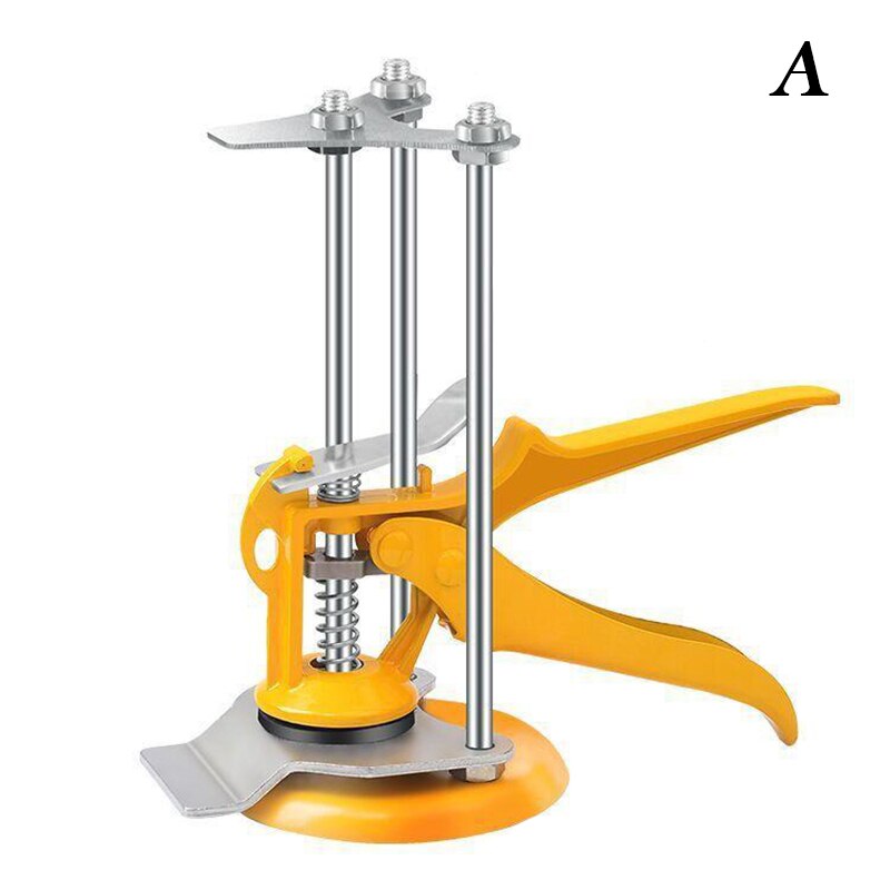 Handheld Tile Leveling System Tile Height Regulator Precision Locator Wall Level Lifting Construction Tool Labor-Saving QP2: A