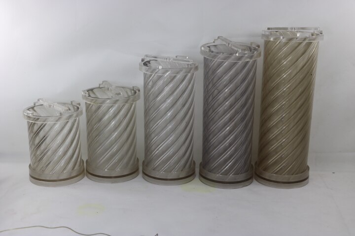 Diamater 5cm tråd type lysforme pvc kageforme flere størrelser for at vælge lysform til hjemmet dec