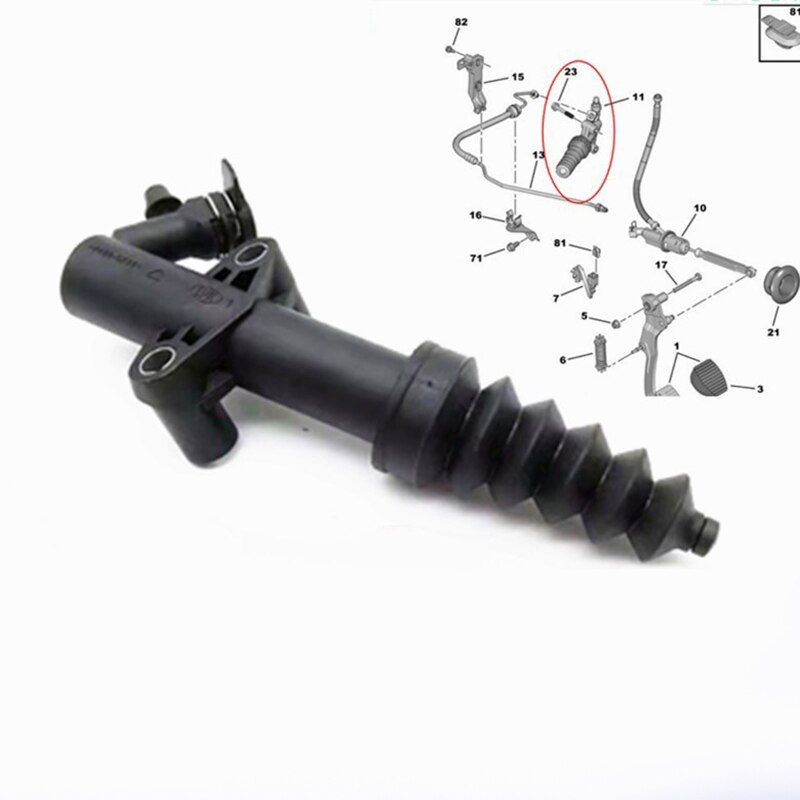 Auto Neue Kupplung Sklave Zylinder für Citroen C2 C3 C4 C5 C8 2,0 für Peugeot 307 206 207 2,0 218295 9635975480