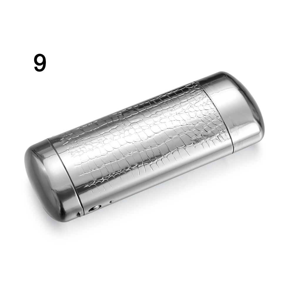 1PC Hard Metal Aluminum Lattice Glasses Case Capsule Flip Top Eyeglasses Box Protector Storage Tools Eyewear Accessories: 9