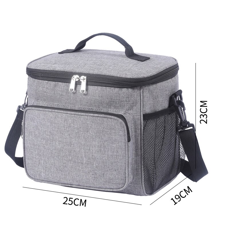 Bolsa grande de hielo para exteriores, suministros de pícnic para campamento, viajes, playa, nevera para trabajo, refrigeradores portátiles para nevera térmica, bolsa de Almuerzo