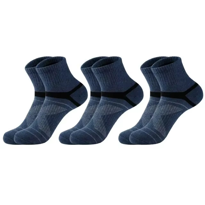 Chaussettes de dehors Noires pour Homme, Décontractées, de , Respirantes, pour Automne et Hiver, Lot de 3/5/10/20 Paires: Doré