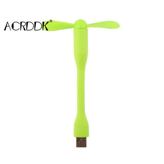 USB Fan Flexible Portable Mini Fan and USB LED Light Lamp Xiaomi Book For Power Bank Notebook Computer USB Gadgets FL: 4